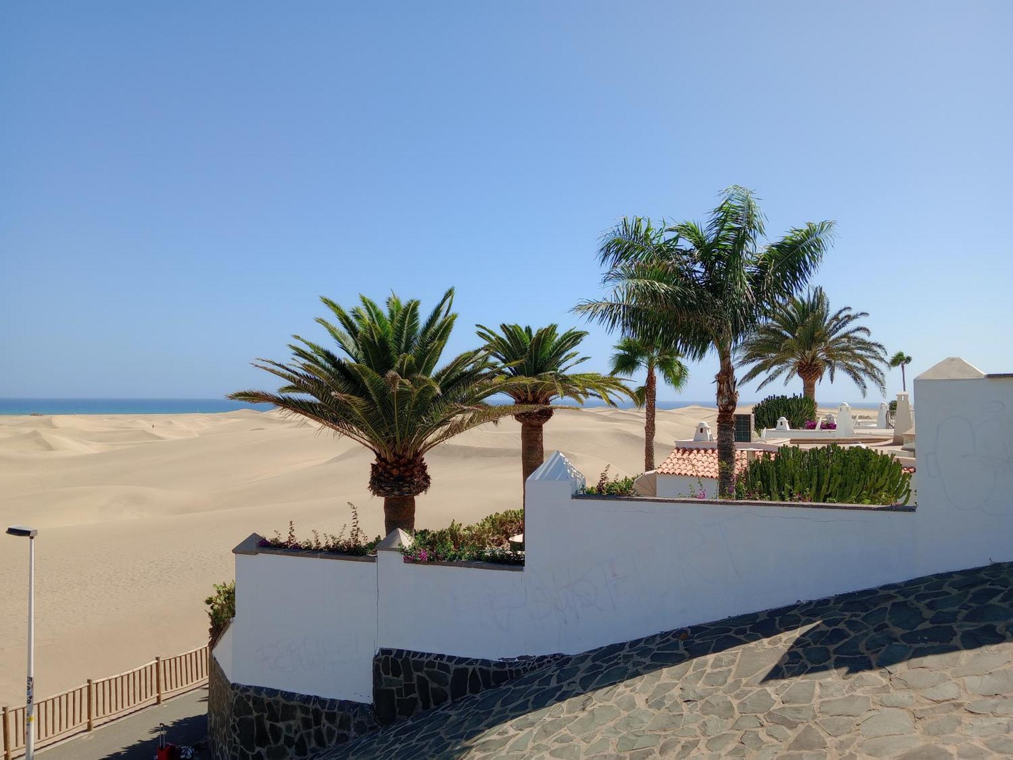 Appartement La Girafe De Las Dunas Solymar à San Bartolomé Extérieur photo